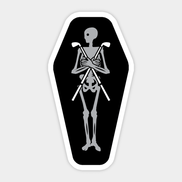 Golf to Death Sticker by GSD64